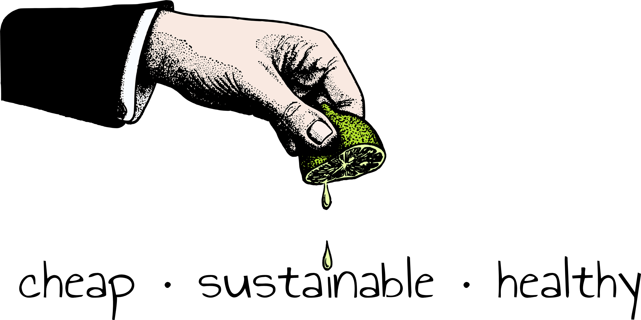 cheap • sustainable • healthy